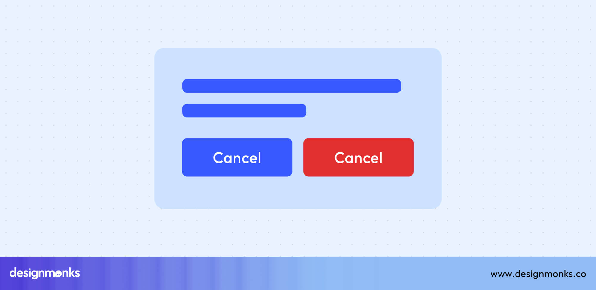 Cancel Button UI