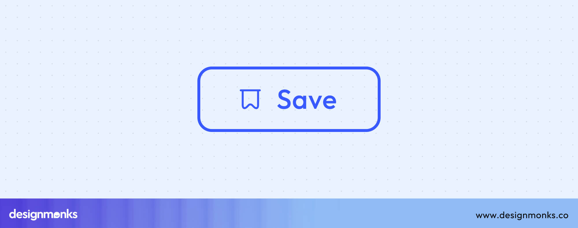 Save Button UI