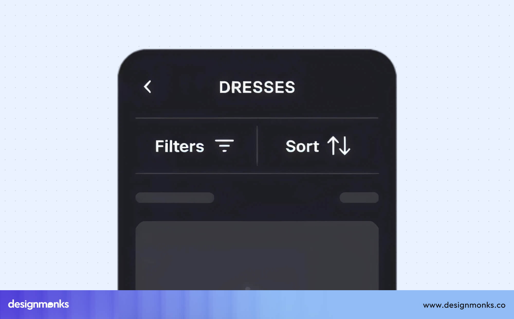 Sort Button UI