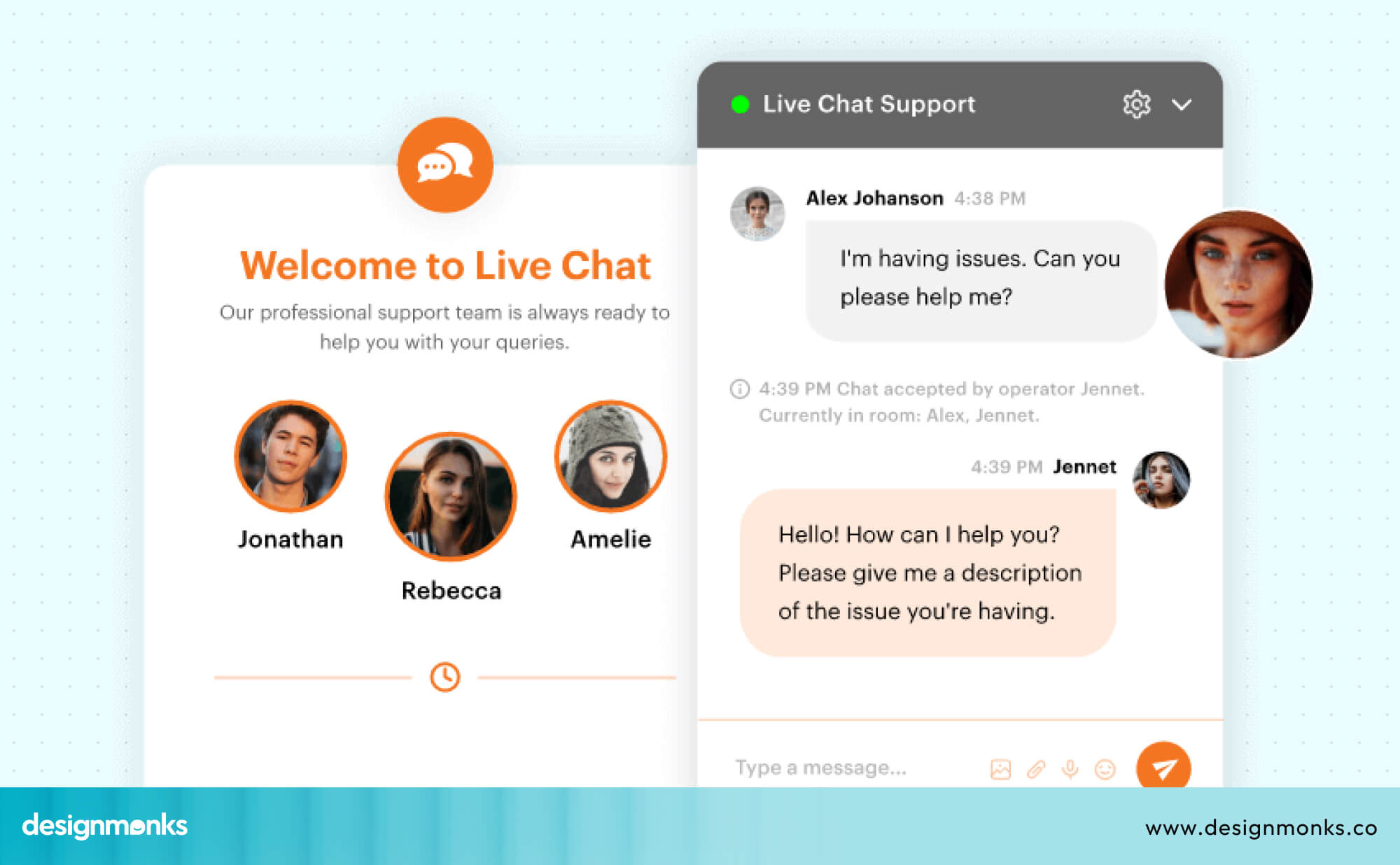Live Chat Option