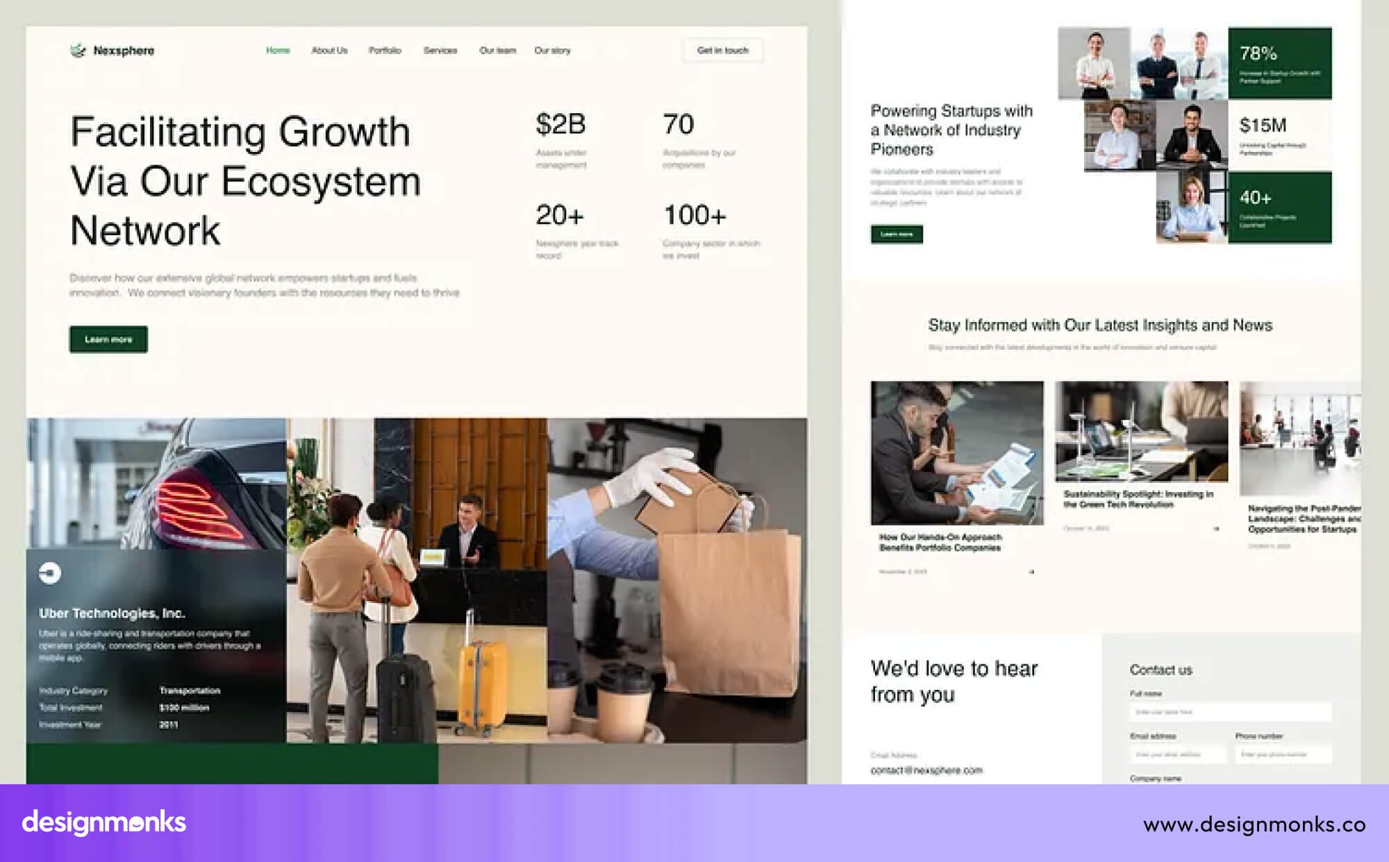 Single-page websites