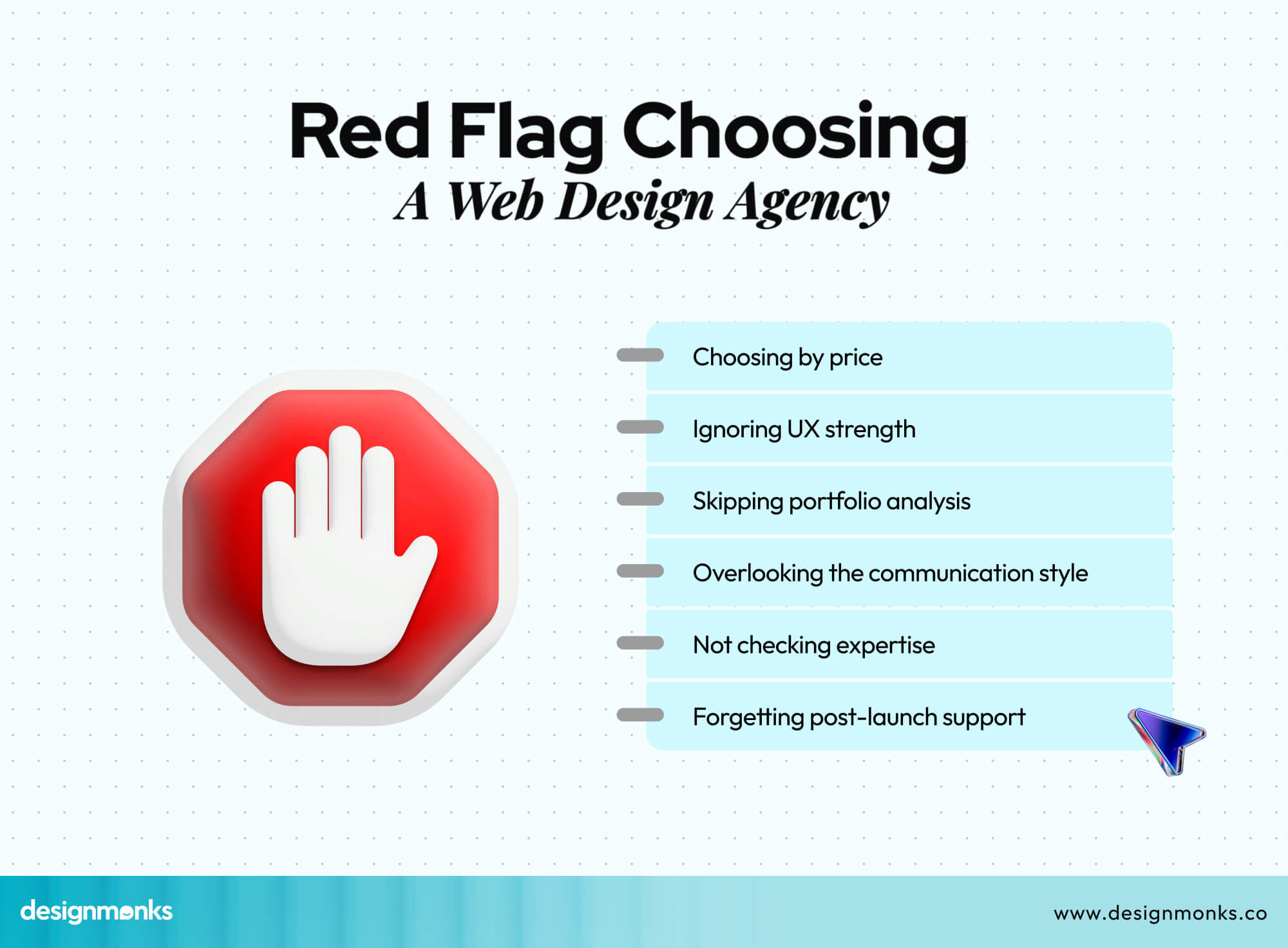 Mistakes while Choosing A Web Design Agency