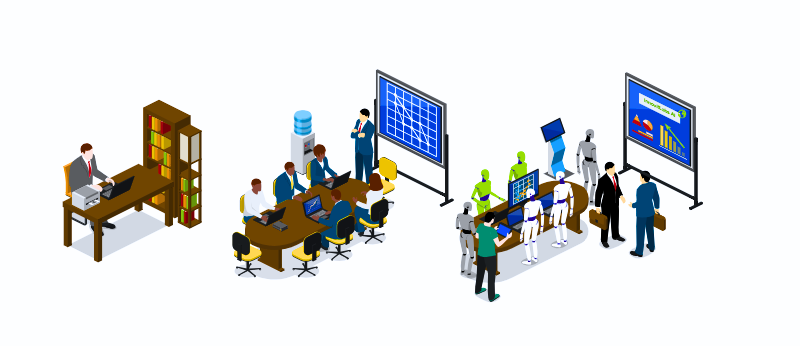 AI workflow illustration